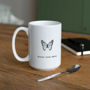 Core Values Coffee Mug 15 oz - white